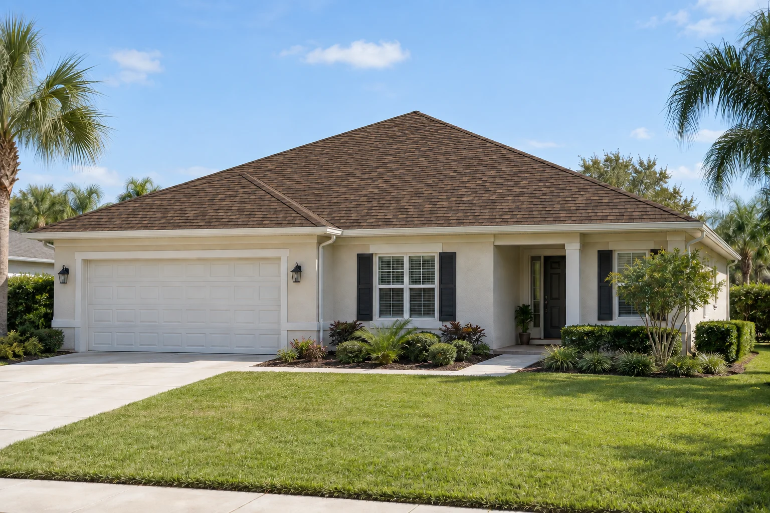Example roofing appearance